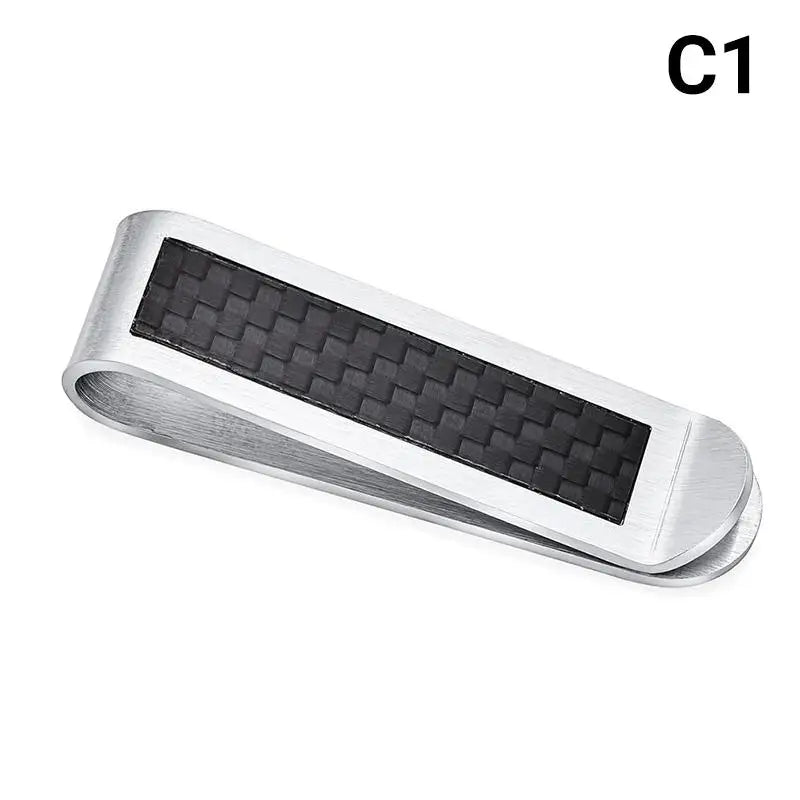 Stainless Steel Slim Money Clip & Card Holder | JETTING