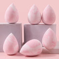 6PCS Makeup Sponge Powder Puff Set – Dry & Wet Beauty Eggs