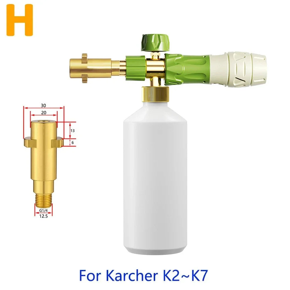 Snow Foam Cannon Lance – Adjustable Car Wash Spray Gun