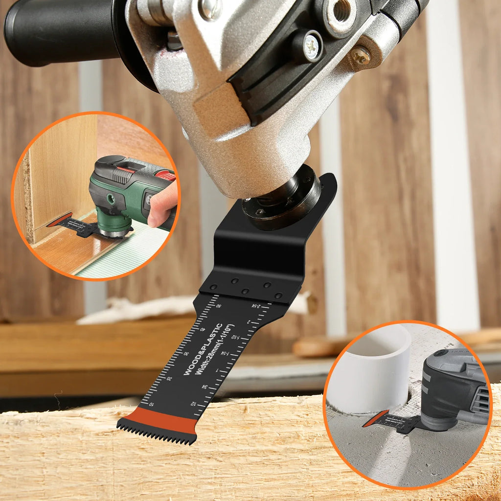 Oscillating Multitool Saw Blades – 24 Pc High Carbon Steel Set