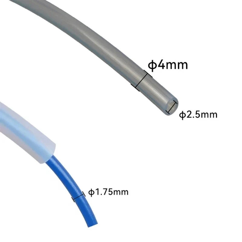 PTFE Tube 2.5mm ID 4mm OD – 3D Printer Filament Guide Replacement
