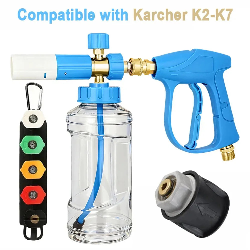 Snow Foam Gun G1/4 Car Cleaning Cannon – Kärcher Bosch Lavor