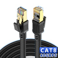 Cat 8 Ethernet Cable 40Gbps 2000MHz SFTP RJ45 LAN Patch Cord