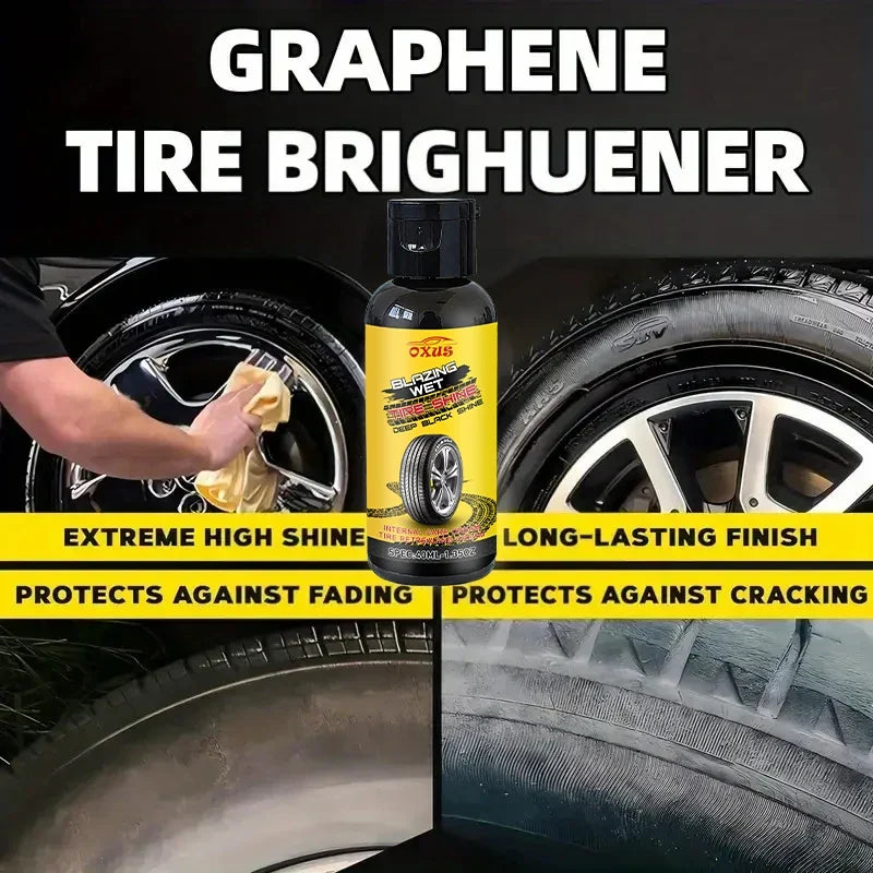 Car Tire Polish Wax – Plastic Enhancer & Coating
