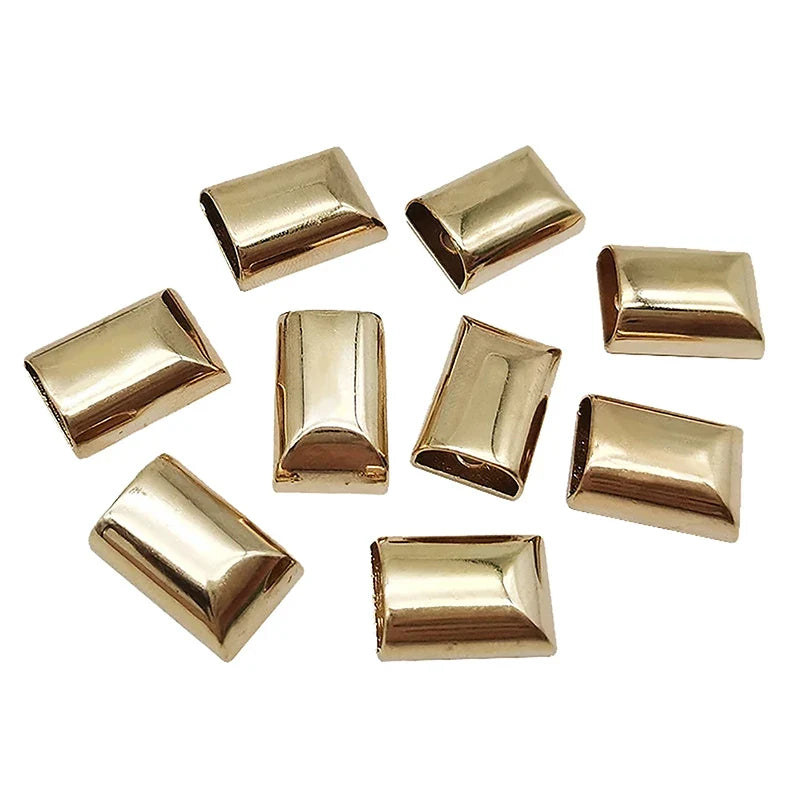 10Pcs Metal Zipper Tail Stoppers with Screw – DIY Sewing