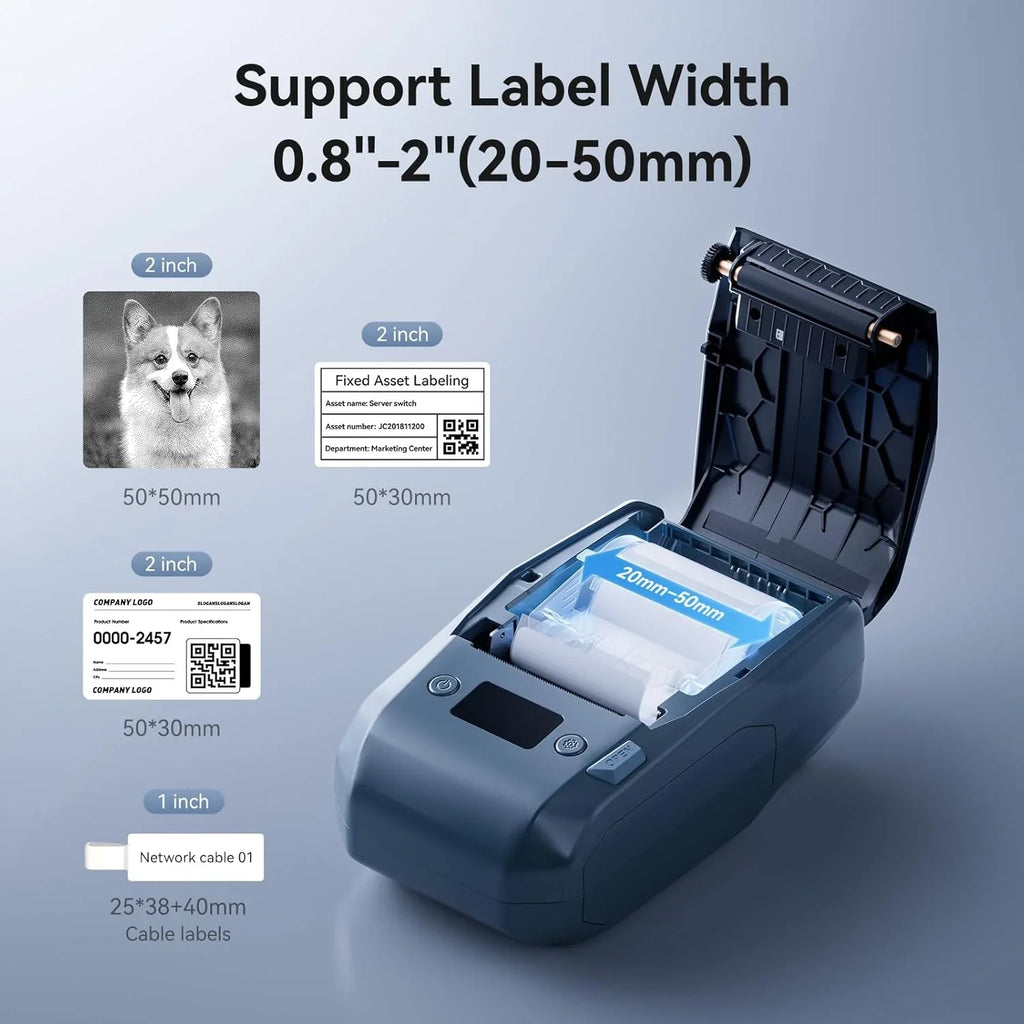 Niimbot M2 Thermal Transfer Label Printer – Barcode & Tag Maker