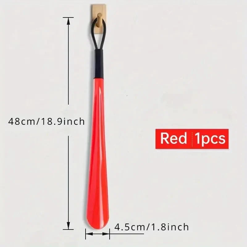 Extra Long Flexible Shoe Horn – No-Bend Plastic Shoe Helper