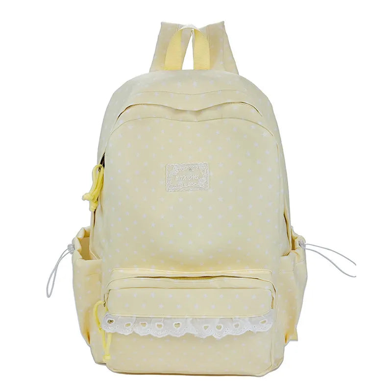 Korean Style Student Backpack – Cute & Stylish 20-35L