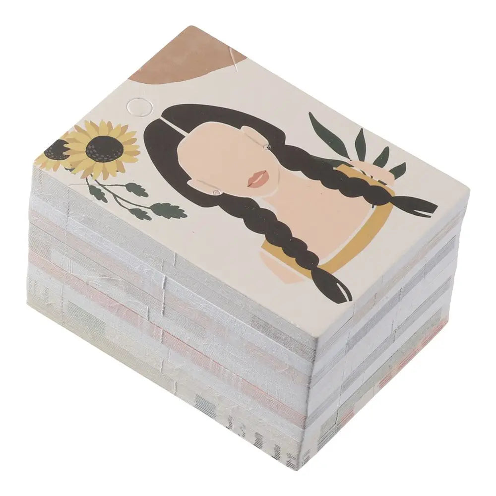 100 Pcs Aesthetic Earring Display Cards | DIY Jewelry Holder
