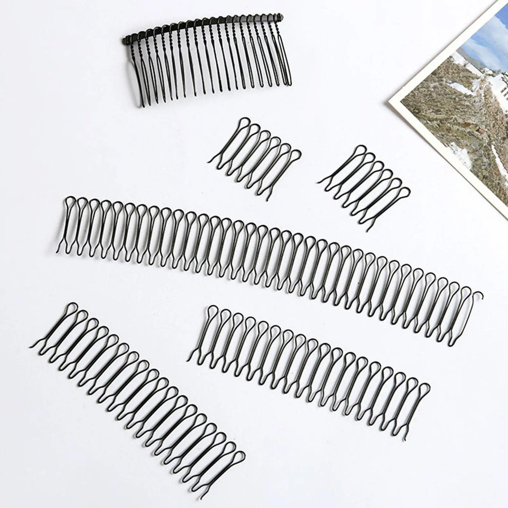 Women's Invisible Bangs Hair Clip – Bendable U-Shape Comb