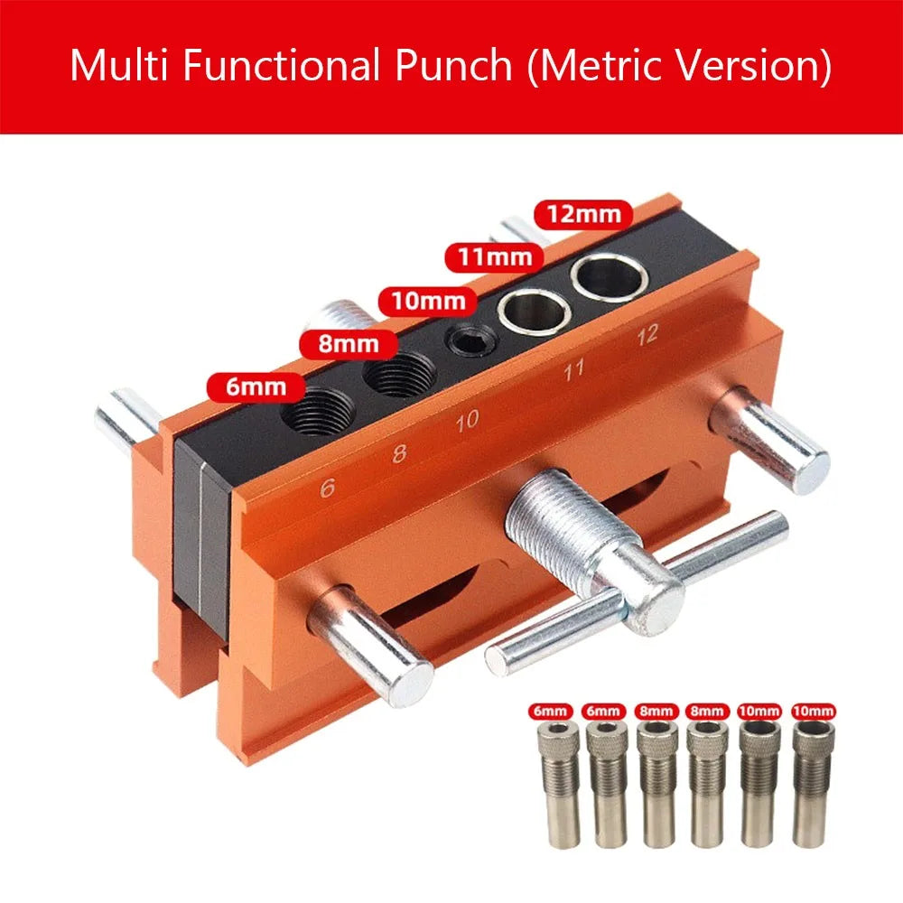 Vertical Drill Locator Clamp – Precision Wood Hole Positioner