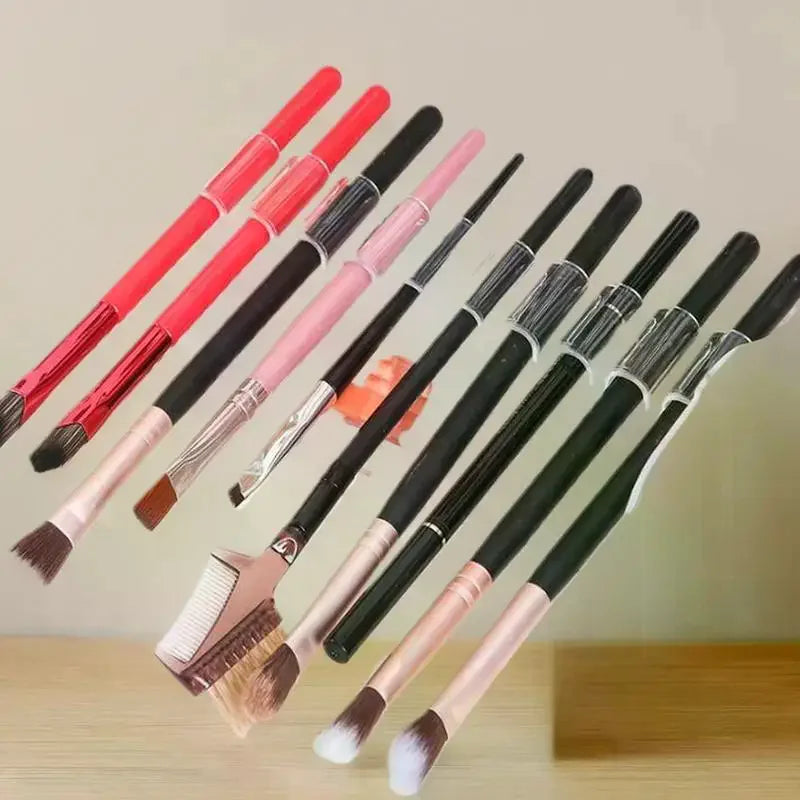 Acrylic Makeup Brush Holder & Vanity Storage Box – Clear