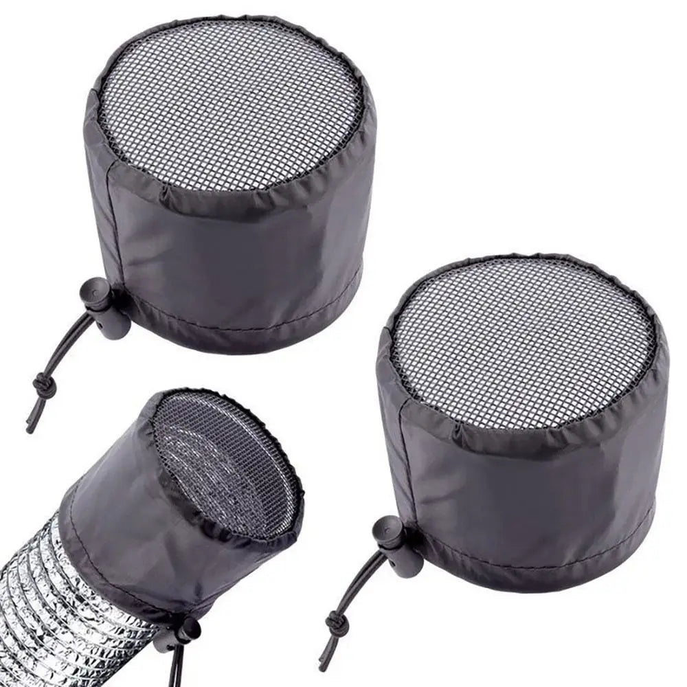 Grow Tent Duct Vent Filter Cover with Elastic Band – 2 Pack