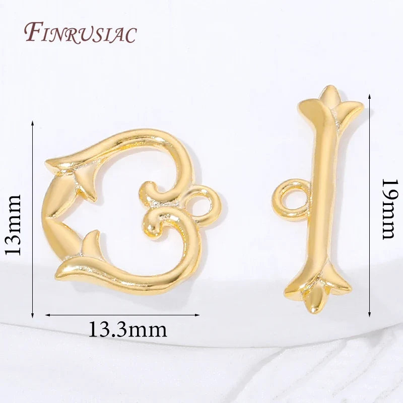 18K Gold Plated Toggle Clasps – DIY Jewelry Findings