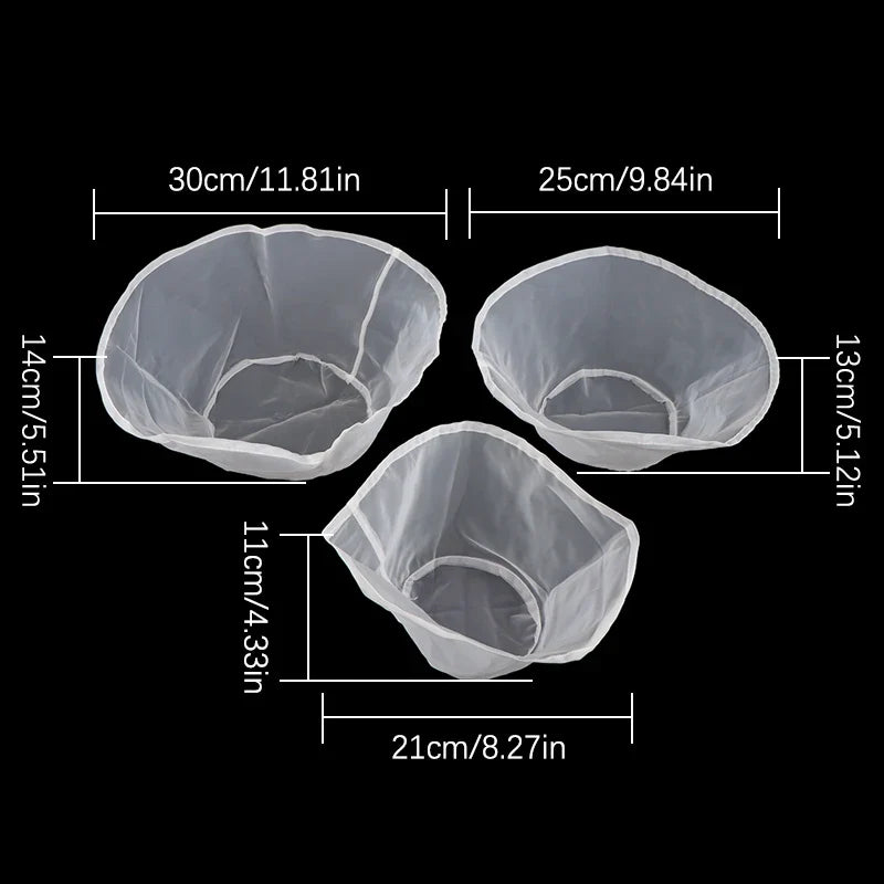 Reusable Nylon Mesh Filter Bag – Soy Milk, Coffee & Juice