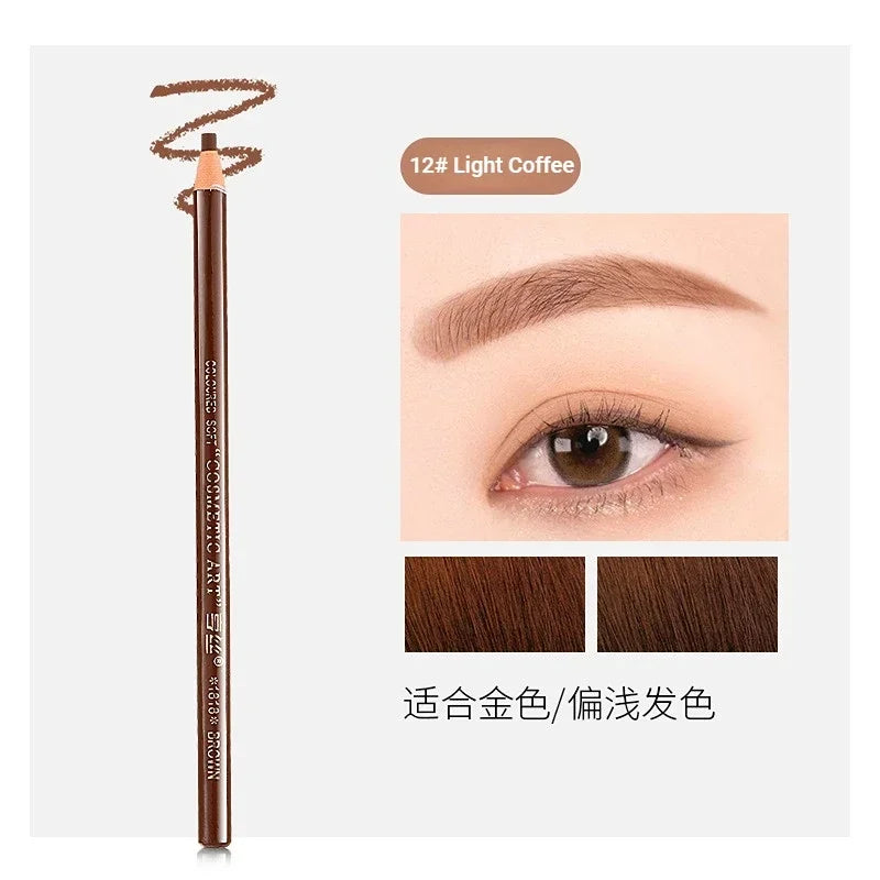 MicroJoy 3Pcs Waterproof Eyebrow Pencil Set – Long-Lasting