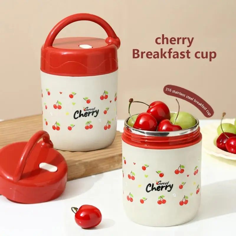 Insulated 304 Stainless Steel Lunch Box with Carry Bag