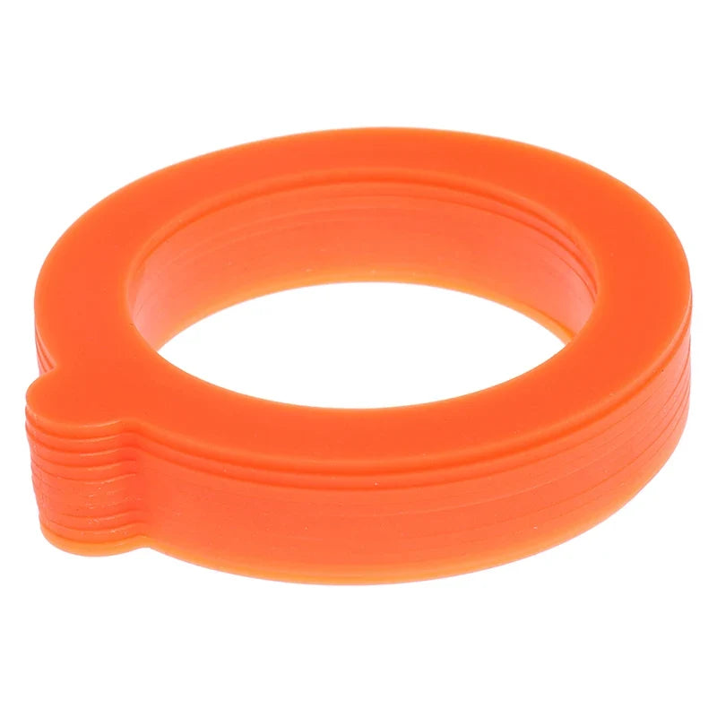 10-Pack Silicone Jar Gaskets – Airtight Leak-Proof Sealing Rings