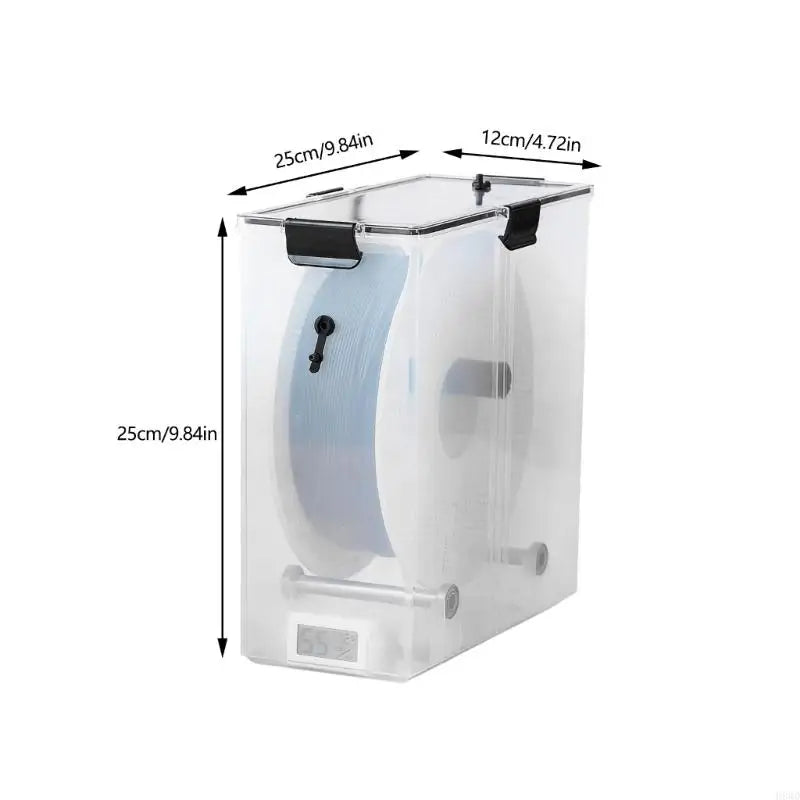 3D Printer Filament Dry Box – Large Capacity, Quiet Fan