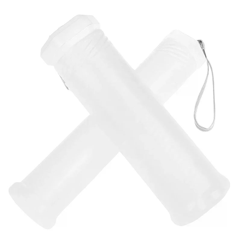 Transparent Cylinder Pencil Case Adjustable PP Pen Holder