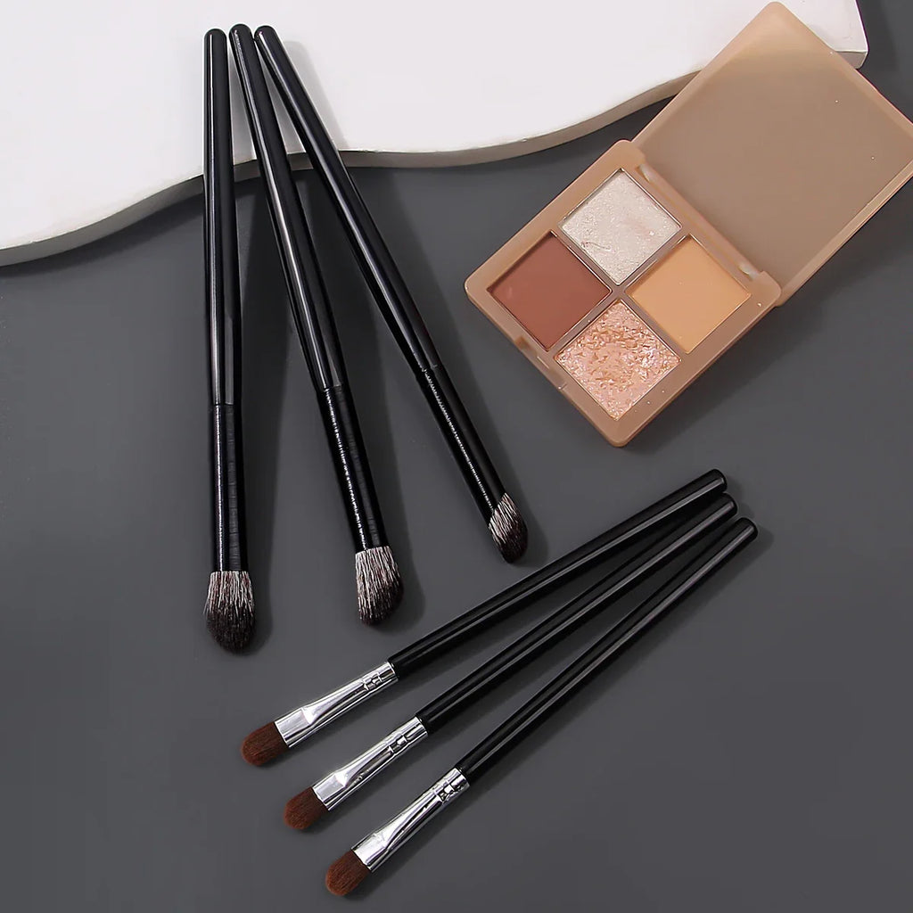 6-Piece Eye Makeup Brush Set – Soft Bristles for Eyeshadow