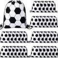 10-Pack Kids Football Drawstring Party Favor Bags | Gift Bags