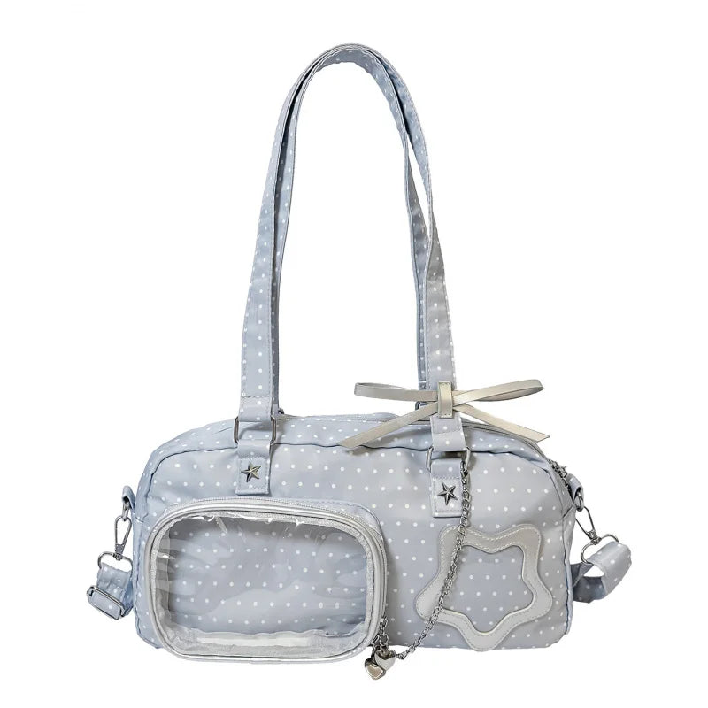 Kawaii Ita Bag Large Tote Crossbody for Anime Merch Display