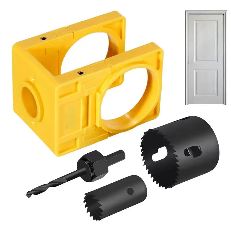 Door Lock Installation Kit – Hole Saw Set 1-3/8" to 1-3/4"