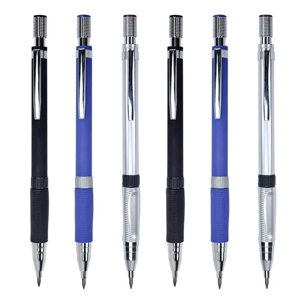 Metal Mechanical Pencil 0.5/0.7/2.0mm 2B – Drafting & Exam