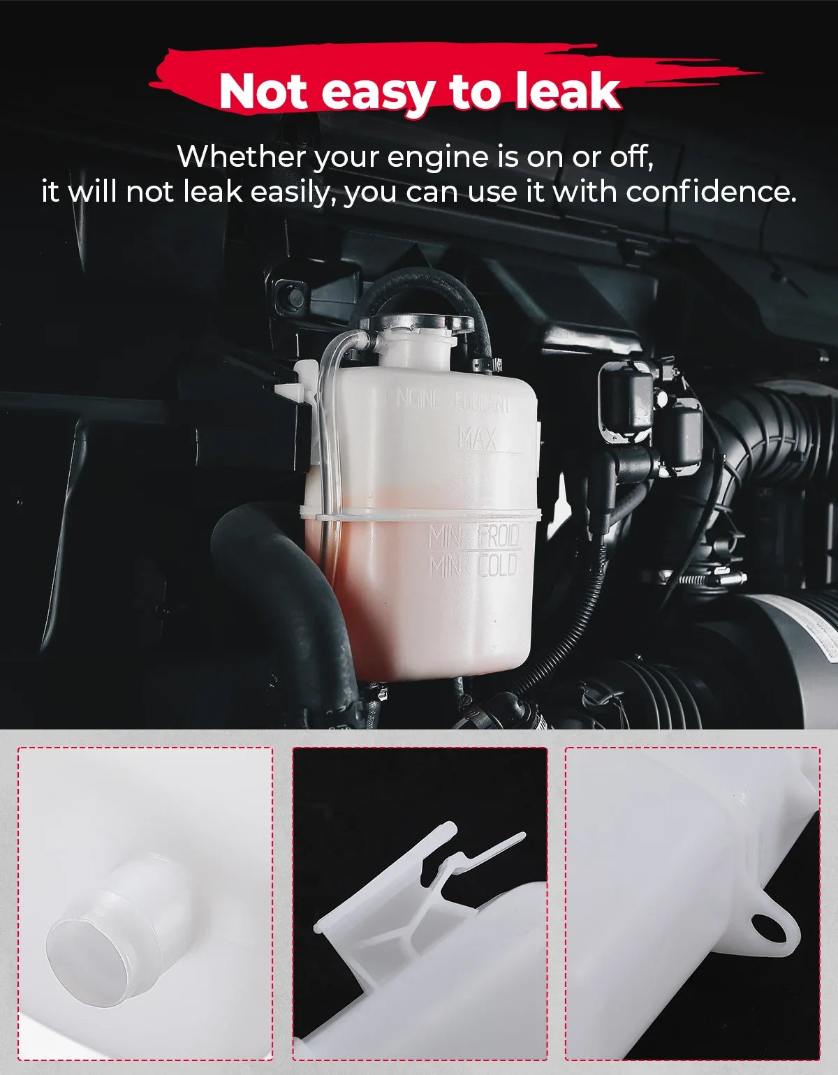 Coolant Reservoir Tank for Can-Am Maverick X3, Defender & Spyder
