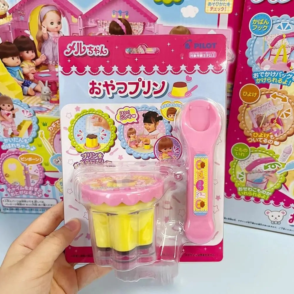 Strawberry Pudding Pretend Play Toy – Kids Role Play Food Set