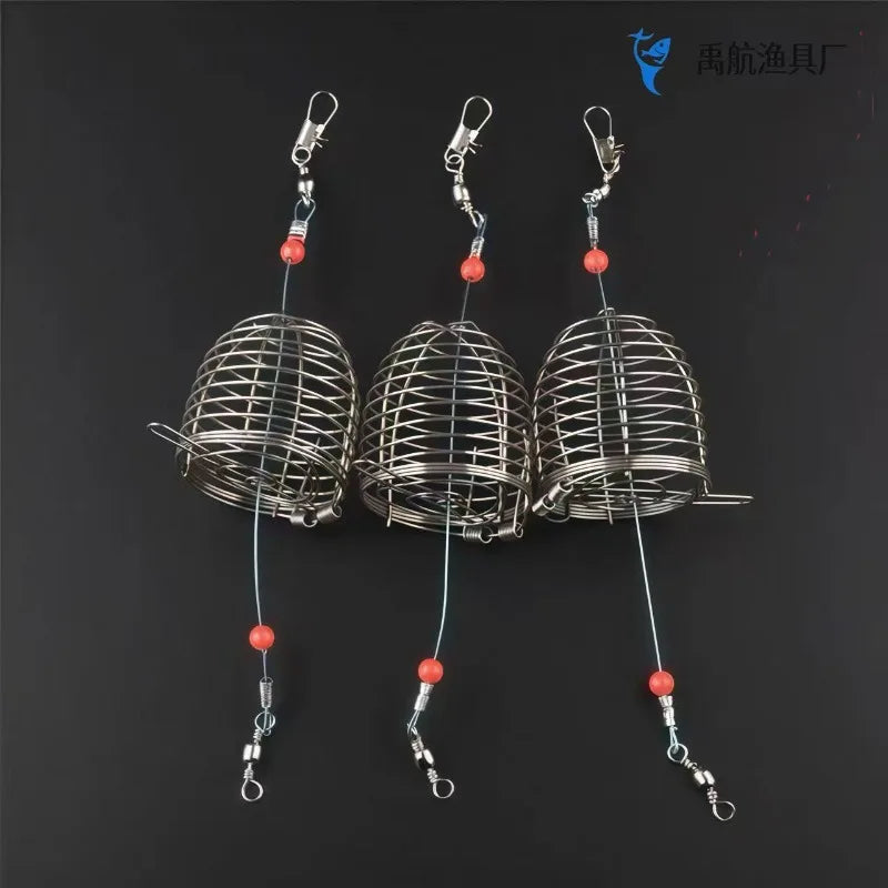 Stainless Steel Bait Cage Baiting Device – S, M & L Sizes