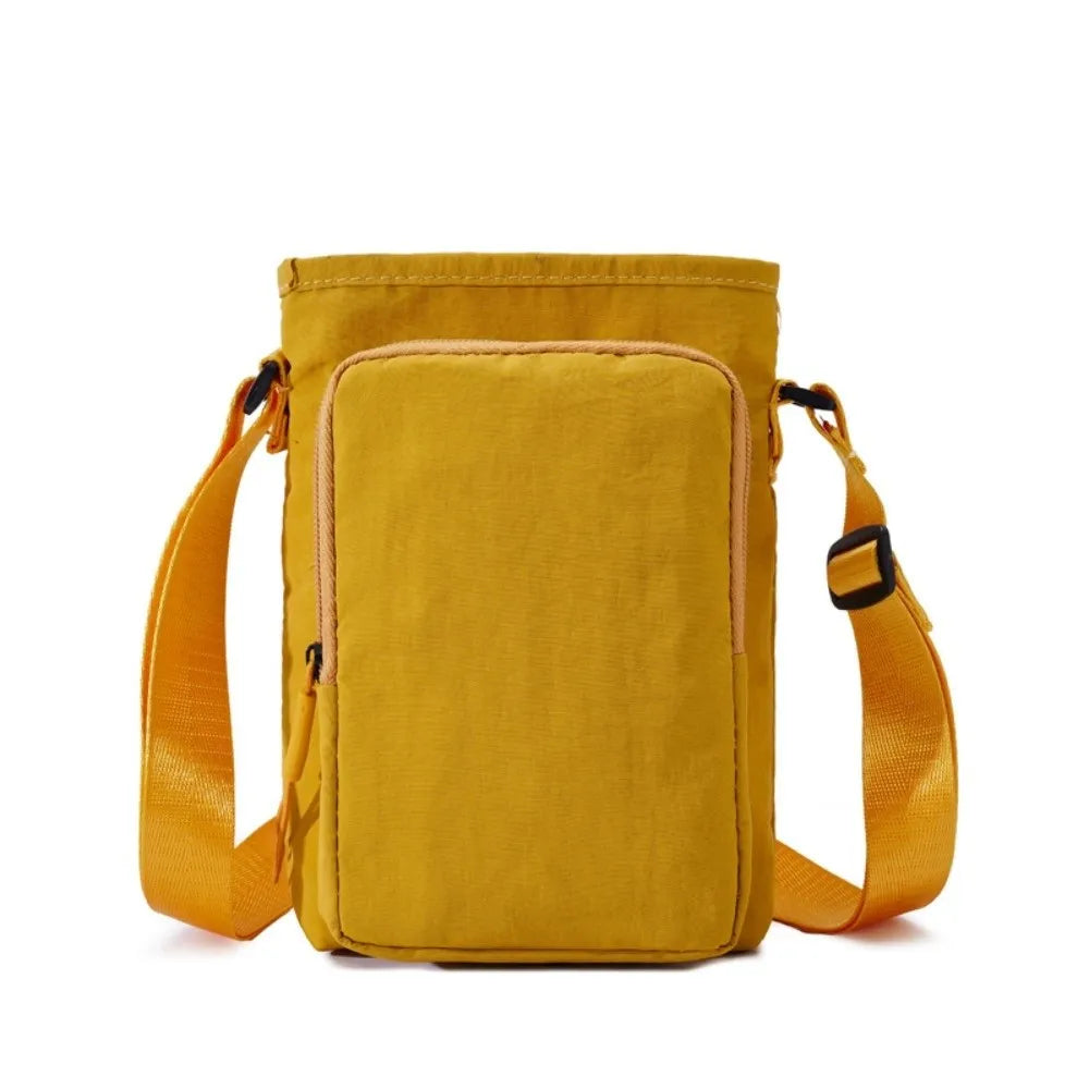 Waterproof Crossbody Water Bottle Bag – Adjustable Nylon