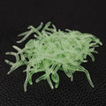 50pcs Silicone Worm Soft Fishing Bait 3.5cm Scented Lures