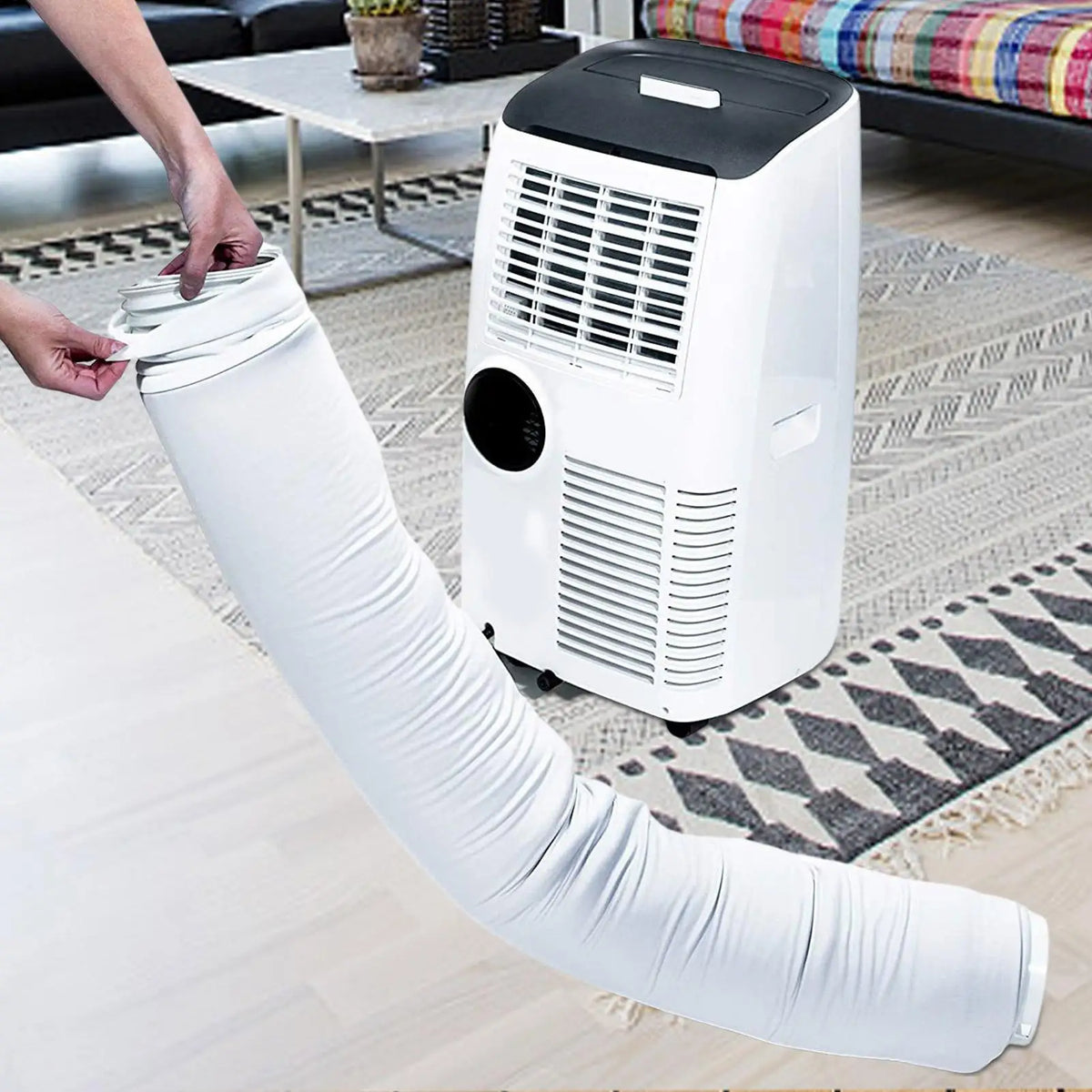 Portable AC Hose Insulation Sleeve | Dustproof Oxford Cloth Cover