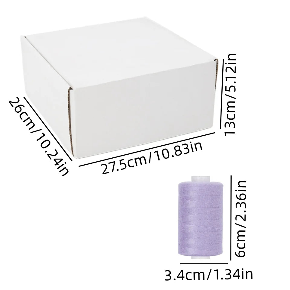98-Color 402 Polyester Sewing Thread Set – 1000 Yds/Spool