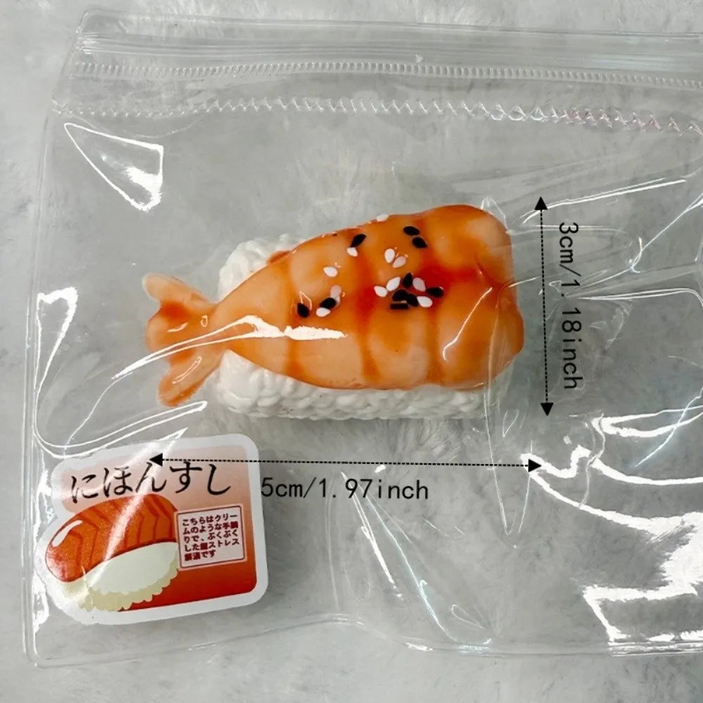 Sushi Squeeze Squishy Toy – Silicone Sensory Fidget Toy