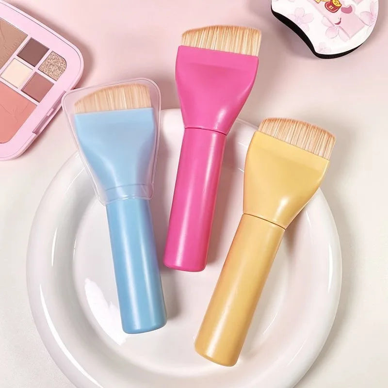 Wide Head Foundation Brush – Soft Flexible Bristles, Multi-Use