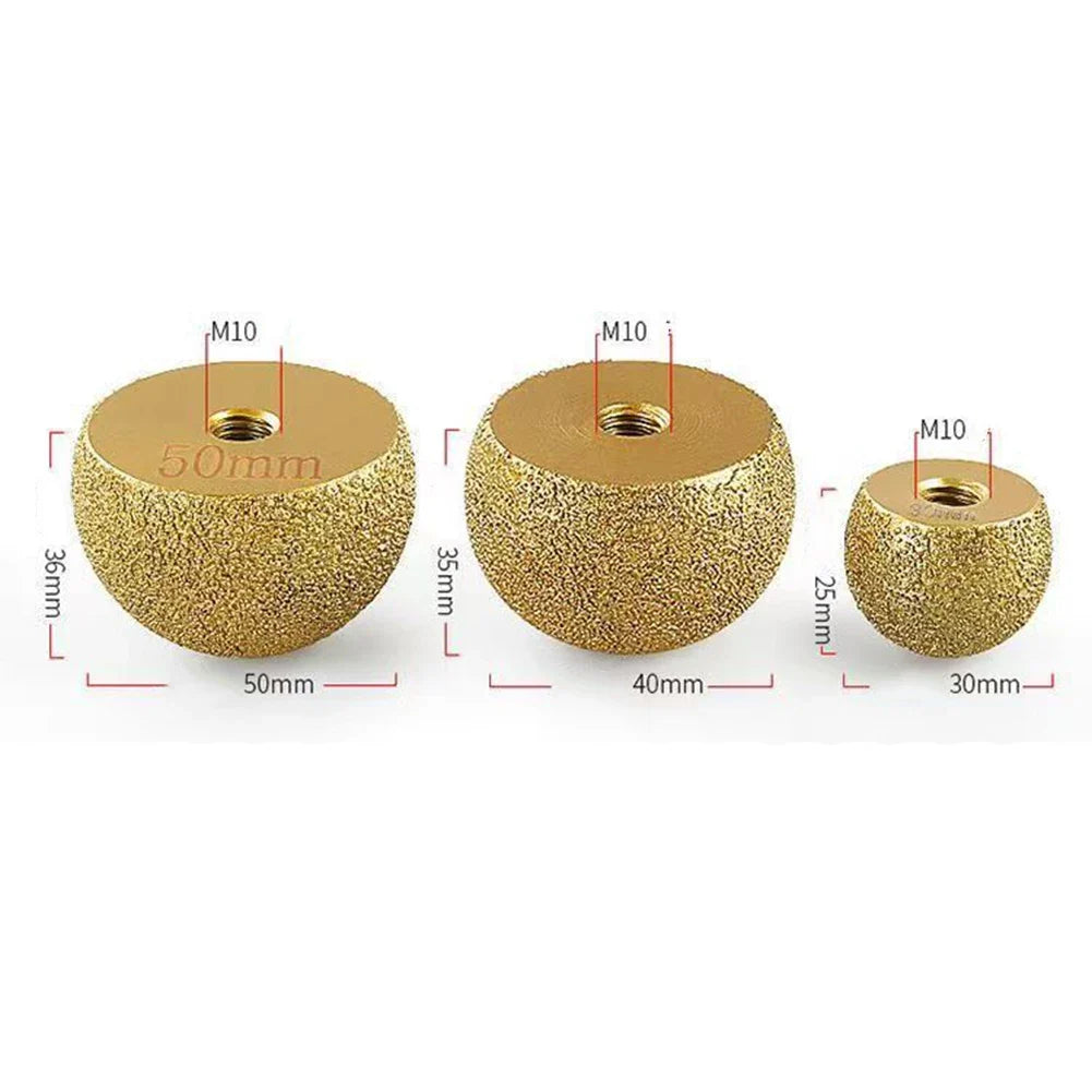 Mushroom Head Diamond Grinding Wheel | Brazed Abrasive Tool