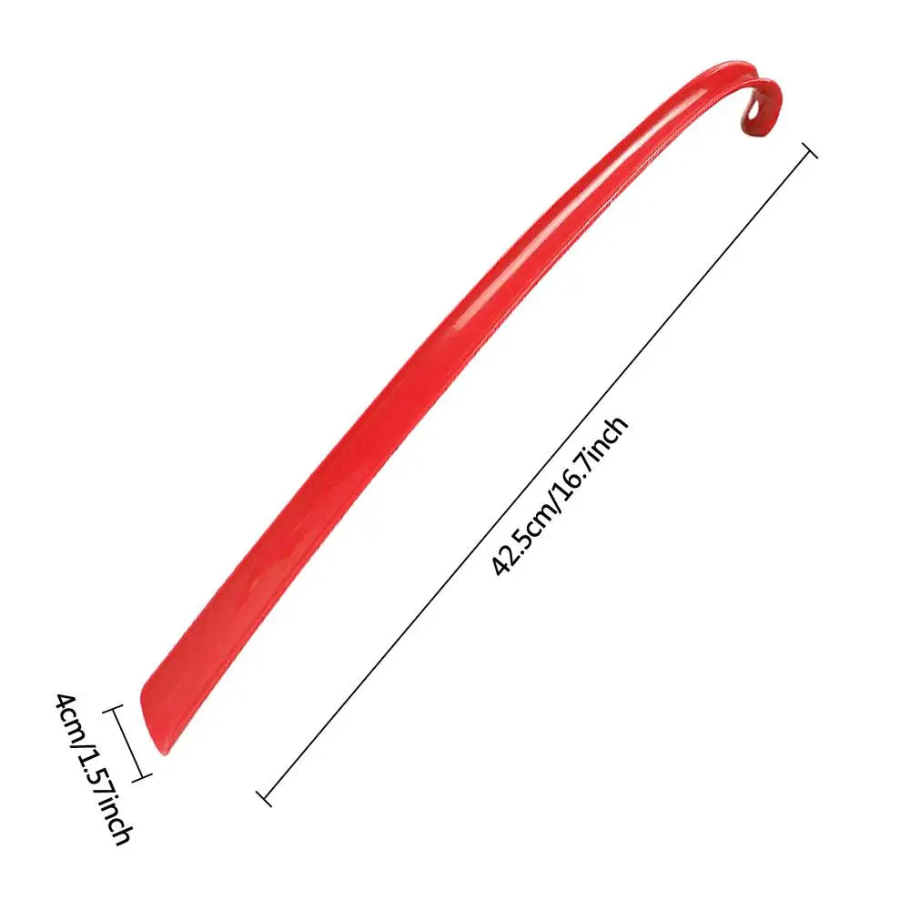 Long Flexible Shoe Horn 16.7" | Comfort Grip for All Ages