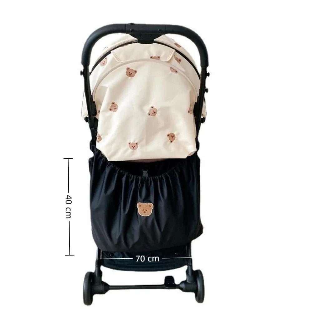 Travel Reusable Diaper Bag & Bedside Nappy Organizer Pouch