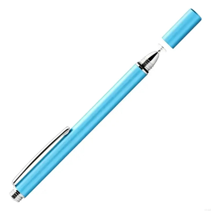 Disc Tip Stylus Pen – Metal Body, Cap & Clip for Touchscreens