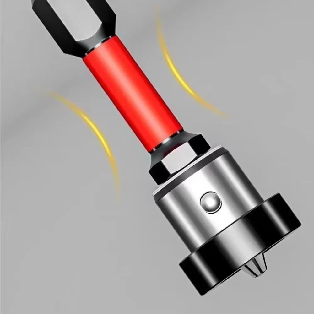 Magnetic Drywall Screw Setter Bit S2 Depth Stop – 1/2/3/5 Pack
