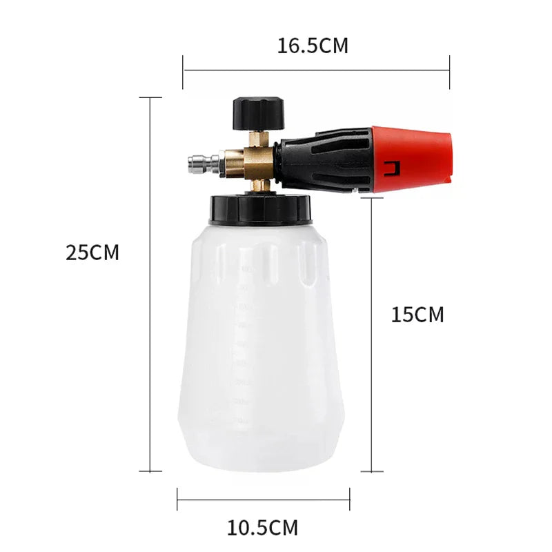 Snow Foam Lance 1L – 1/4" Quick Connect Pressure Washer Gun