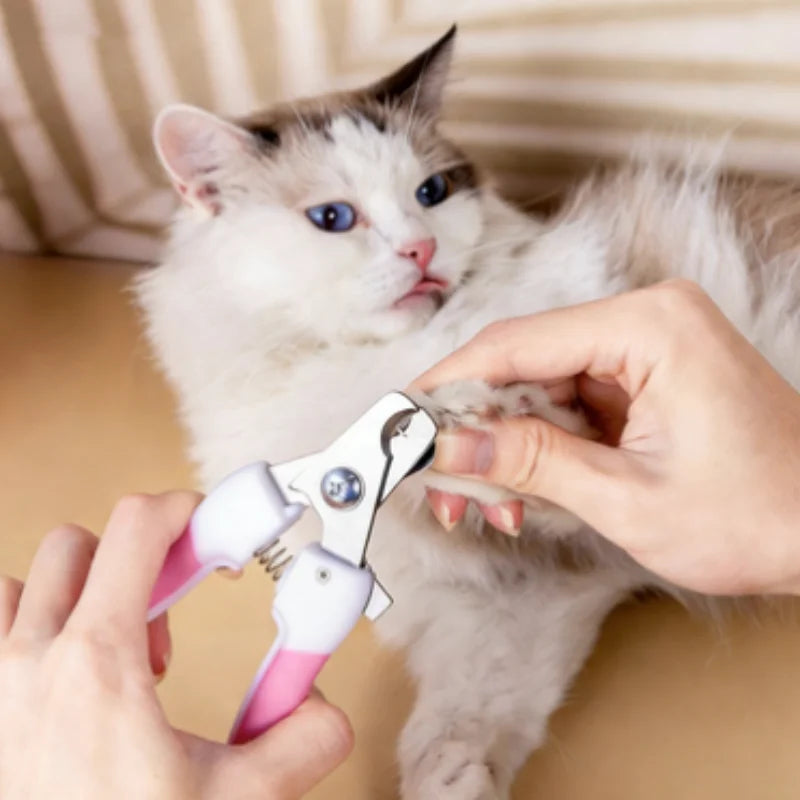 Pet Nail Clipper for Dogs & Kittens – Stainless Steel Trimmer