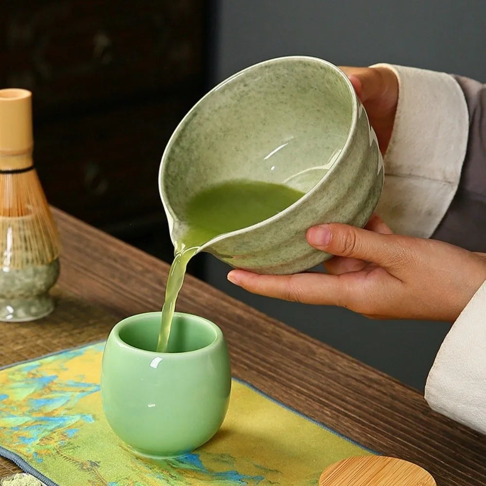 Japanese Matcha Tea Set – Bamboo Whisk, Bowl & Accessories
