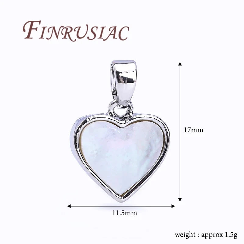 18K Gold Plated Shell Charms – DIY Necklace Pendant Findings