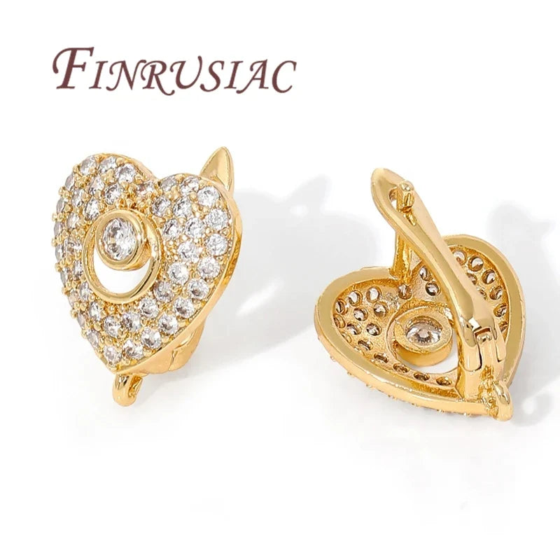 18K Gold Plated Earring Hook Clasps | DIY Jewelry Findings