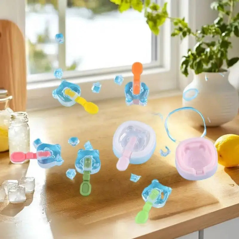 Miniature Dollhouse Ice Cream Popsicle DIY Accessory Set