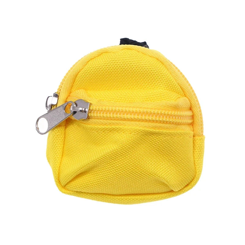 Miniature Metal Handbag with Chain – Dollhouse Accessory